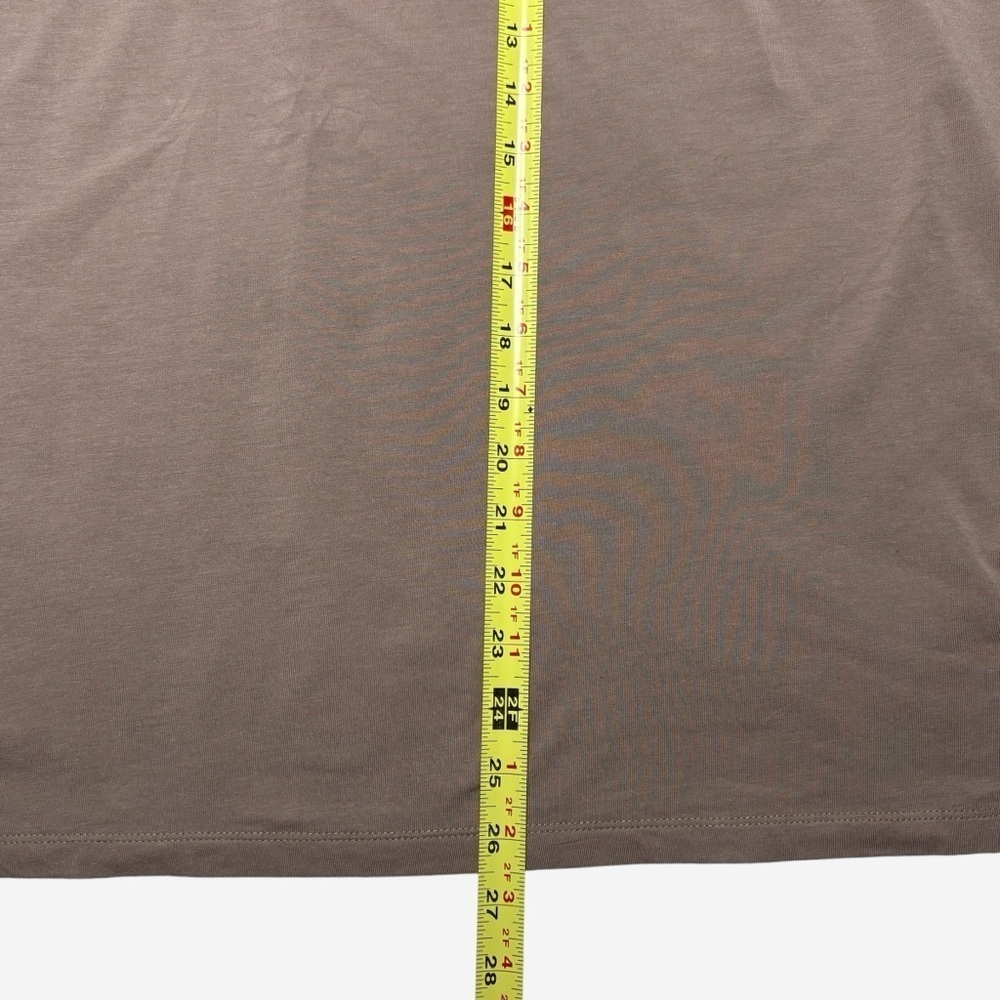 Athleta Outbound Tank • Size 3X • Mock Neck Pyrite Brown Sleeveless Cotton $49 - Picture 7 of 10
